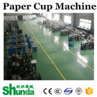 Double Sides PE Paper Cup Sleeve Machine For Cold and hot Drink