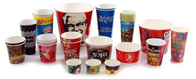 Fully Automatic Ice Cream Paper Cup Making Machine with 2-16oz volume lids are available