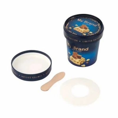 PE Coated Paper Ice Cream Cup Making Machine Ultrasonic Heating Sealing with Cup Lid