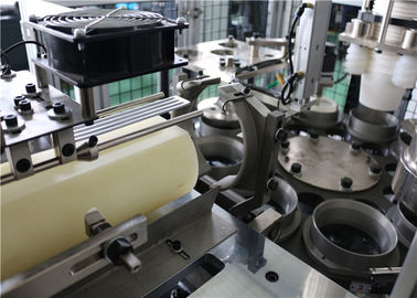 Horizontal 16oz Double Wall Paper Cup Machine , Ultrasonic Paper Cup Making Plant Paper Cup Sleeve Machine