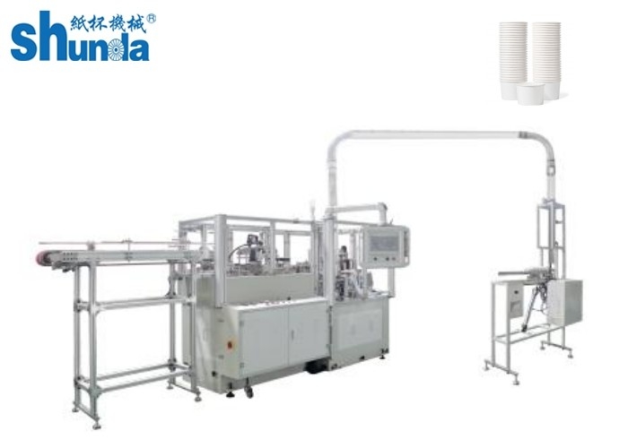 High Efficiency Double wall Paper Cup Sleeve Machine 2500  ×1800 ×1700MM