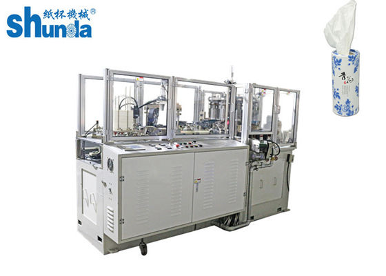 기계 12KW, 380V/220V, 초음파를 가진 60HZ/50HZ를 형성하는 완전히 자동적인 OEM/ODM 차 조직 상자 홀더 종이 관
